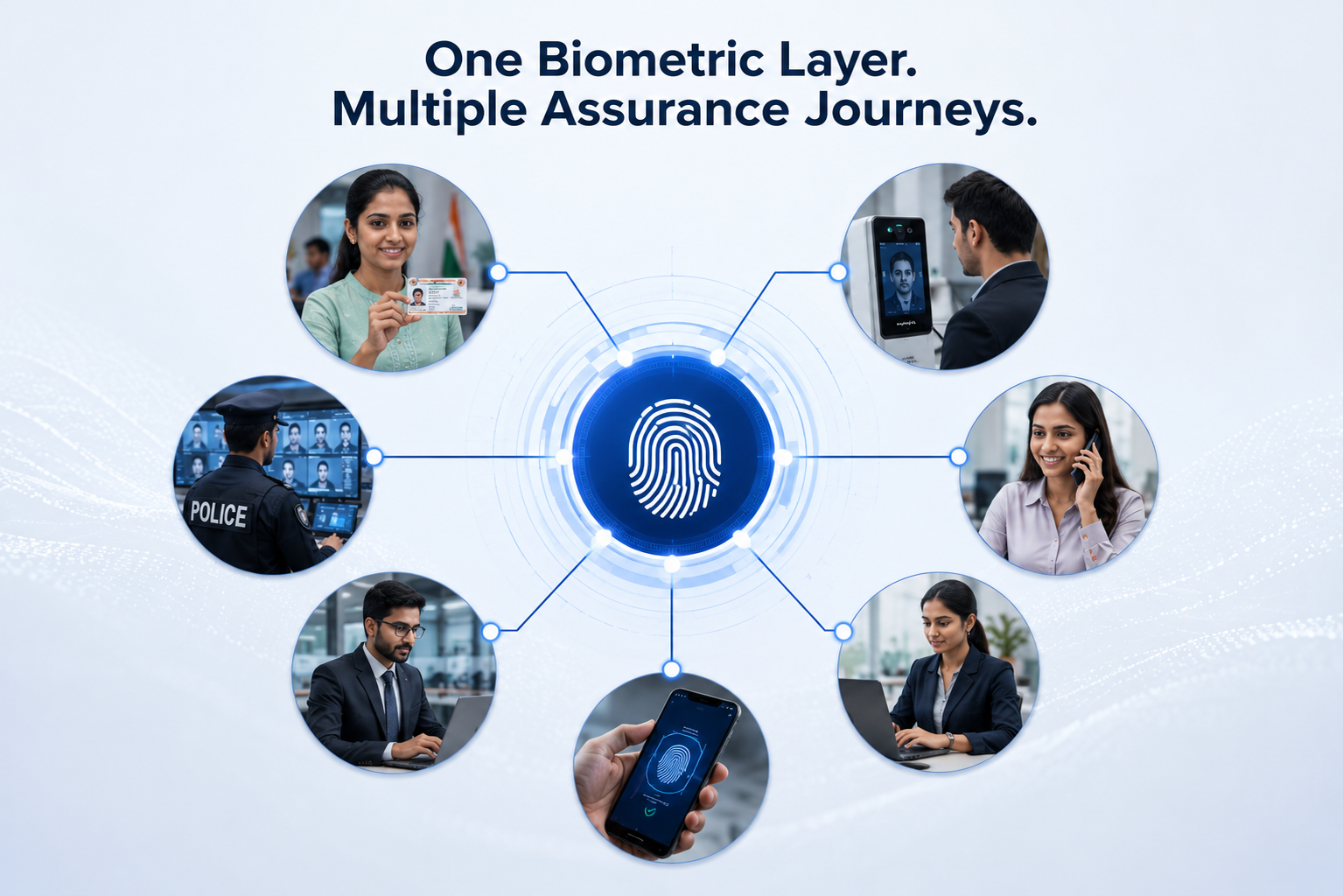 Unified biometric identity layer